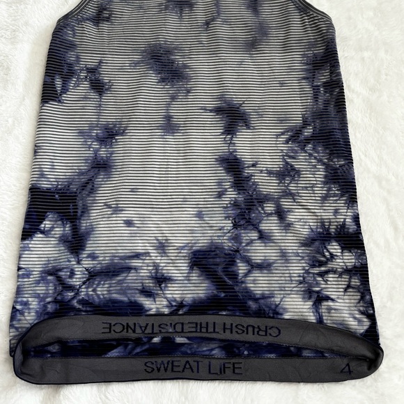 Lululemon diamond die swiftly tech tank top size 4 - Picture 2 of 4